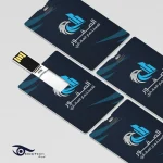 فلاش ميموري USB على شكل كارت شخصي تصميم أنيق مصنوع من مادة PVC مقاوم للخدوش بمساحة تخزين متعددة