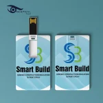 فلاش كارت USB فلاش ميمورى على شكل كارت شخصى بتصميم مميز وسعة تخزين متنوعة يمكن استخدامه كهدية دعائية للشركات
